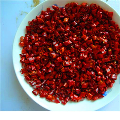 Natur-rote Paprikas Ring Of Fire Chili Pepper wasserfreies 1mm - 3mm