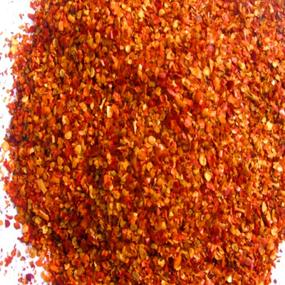 25 kg/tn Verpackung Rotchilli-Pfefferflocken 5-8 Maschen für den weltweiten Versand