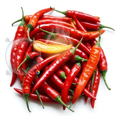 Scharfes Aroma getrocknete rote Chilischoten stark duftend ganze Schoten 4-7cm 5000-20000SHU Exportqualität Großhandel