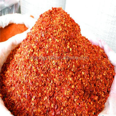 Entwässerter zerquetschter Paprika pfeffert 5mm rote Chili Flakes 8 Masche