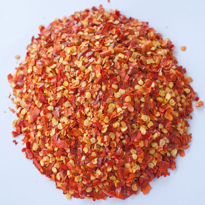 Entwässerter zerquetschter Paprika pfeffert 5mm rote Chili Flakes 8 Masche