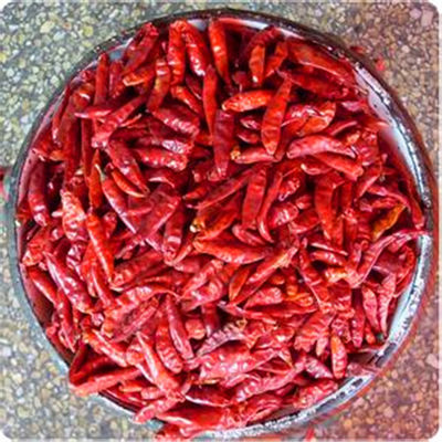 Guter Geschmack getrocknete Chili De Arbol Mild Dried Red-Paprikas SHU 5000