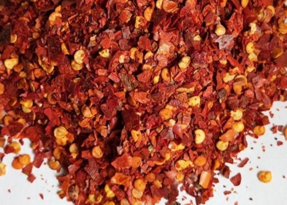 Chaotian zerquetschte Paprika-Pfeffer 16 Mesh Sterilized Red Crushed Chilli