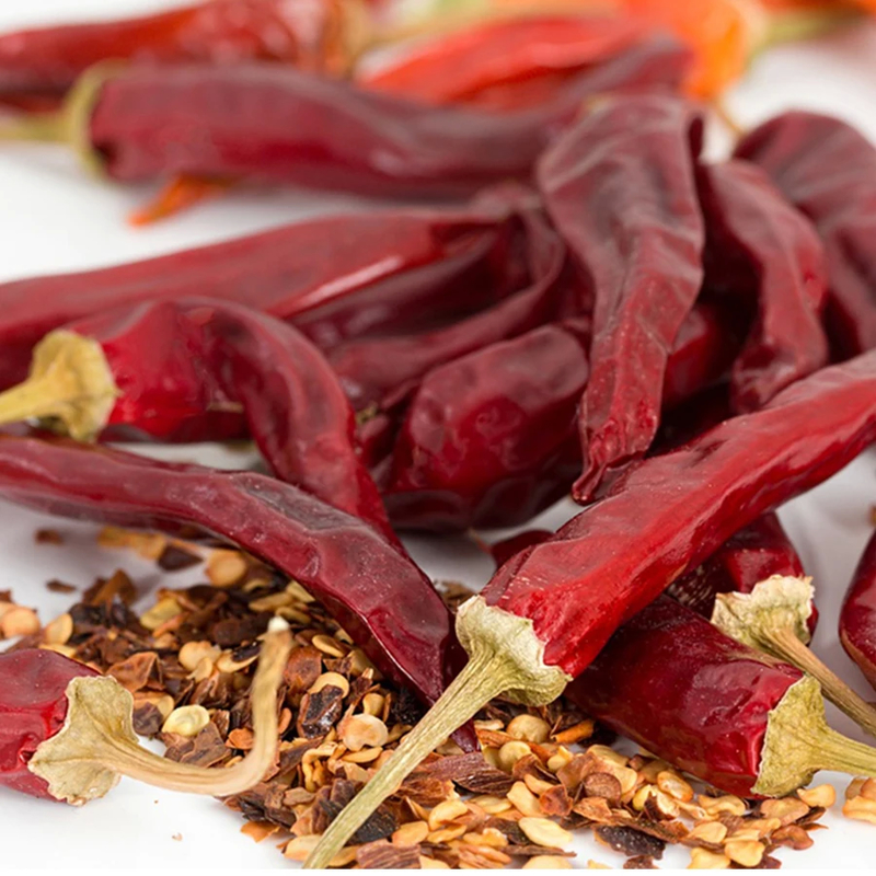 Fein gemahlen, würzig, trocken, grünes Chilipulver / rotes Chilipfefferpulver, reich an Vitamin C